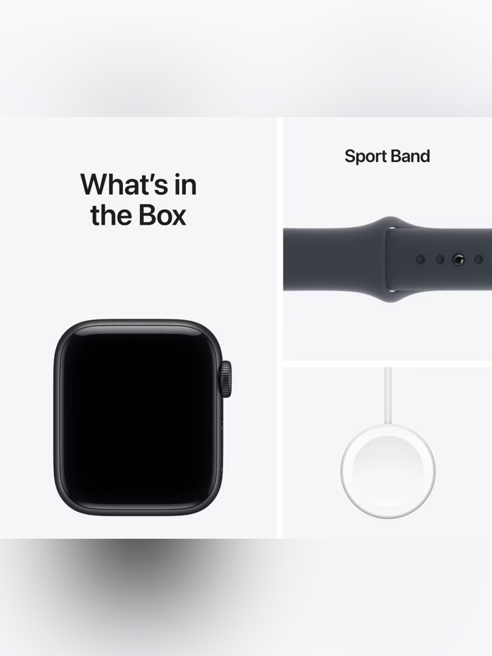 Black Apple Watch SE 3 40mm Midnight AI Midnight SB S/M CEL - Picture 4 of 4